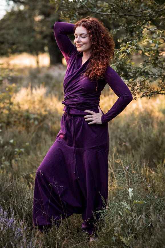 Harmonia Harem Pant paars