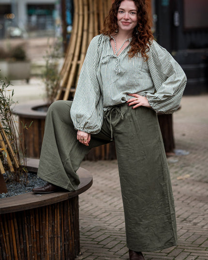 Kira Blouse Khadi Katoen