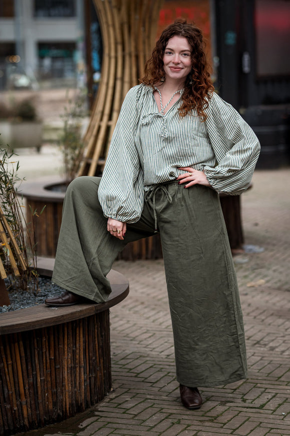 Kira Blouse Khadi Katoen