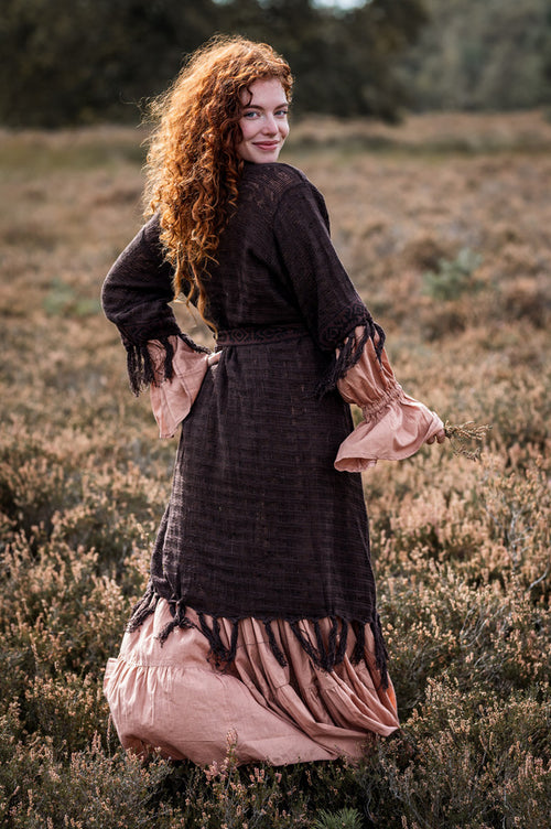 Layla Kimono Donkerbruin