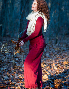 Cotton Scarf Off White