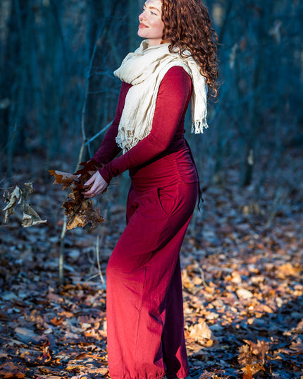 Dreamer pant Marroon Rood