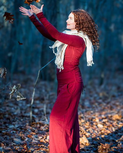 Dreamer pant Marroon Rood