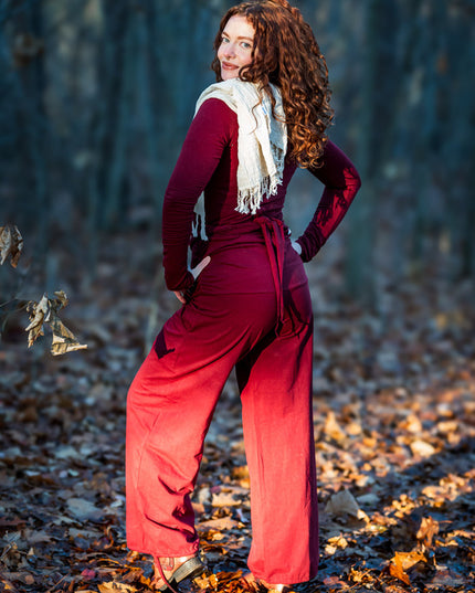 Dreamer pant Marroon Rood