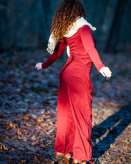 Dreamer pant Marroon Rood