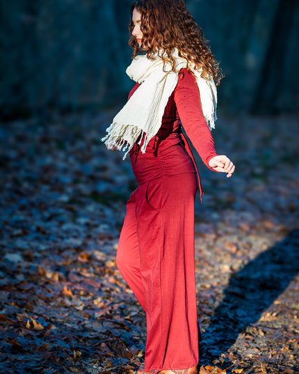 Cotton Scarf Off White