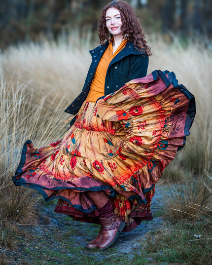 Silk Gypsy Skirt 205