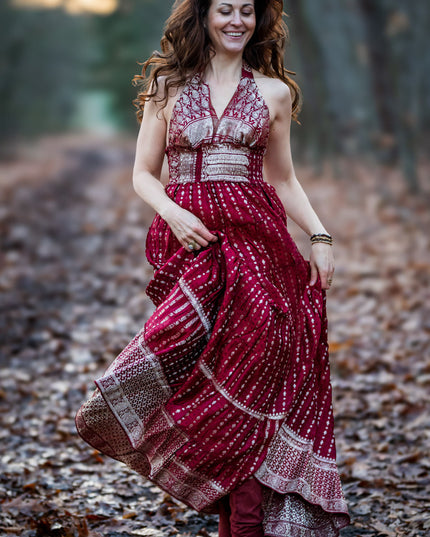 Zamira Vintage Silk Dress