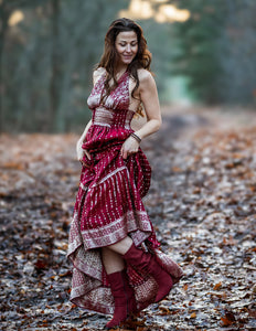 Zamira Vintage Silk Dress