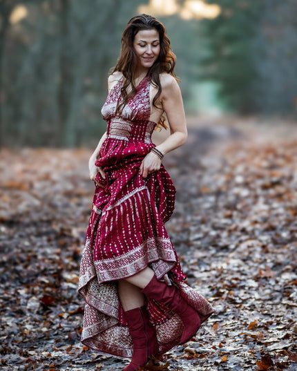 Zamira Vintage Silk Dress