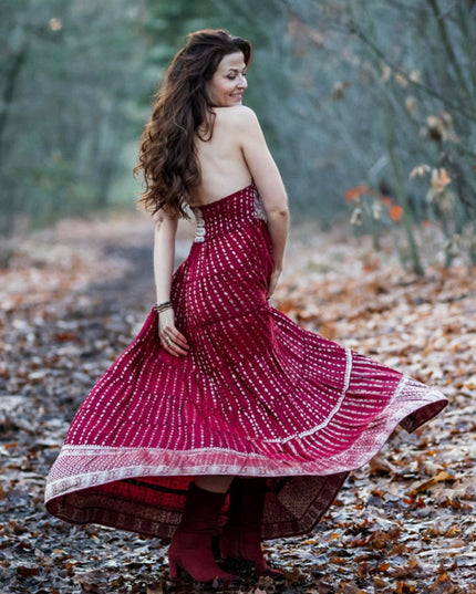 Zamira Vintage Silk Dress