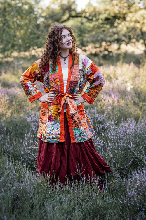 Patchwork Kantha Kimono  195