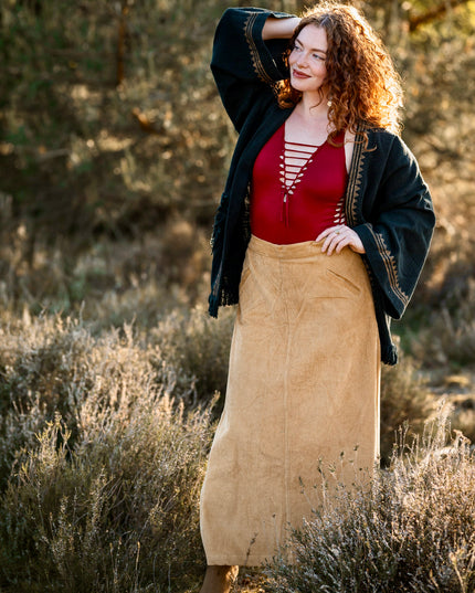 Earth Grace Rib rok lang