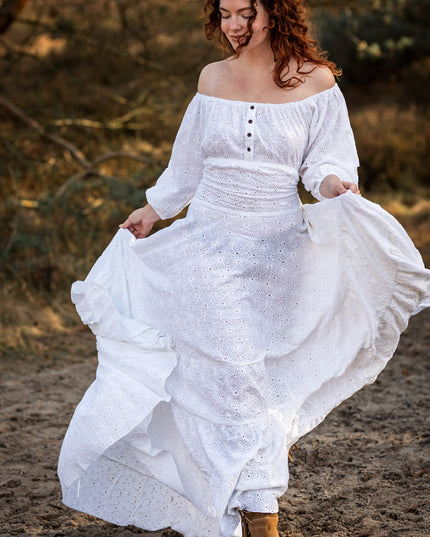 Dream Dress White Embroidery