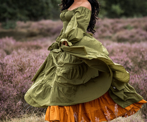 Bohemian Long dress Plus size 12 colors – The TwoSisters