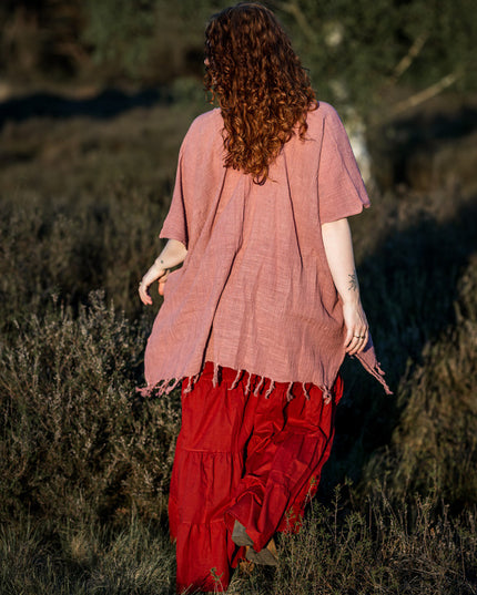 Desert Breeze poncho OudRoze