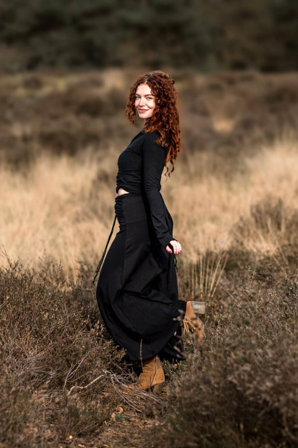 Luna rok Zwart
