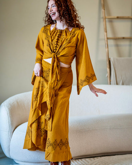 Mystic Mesa Omslagrok Oker