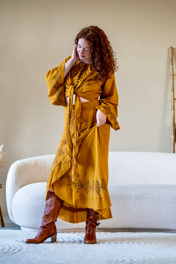 Mystic Mesa Omslagrok Oker