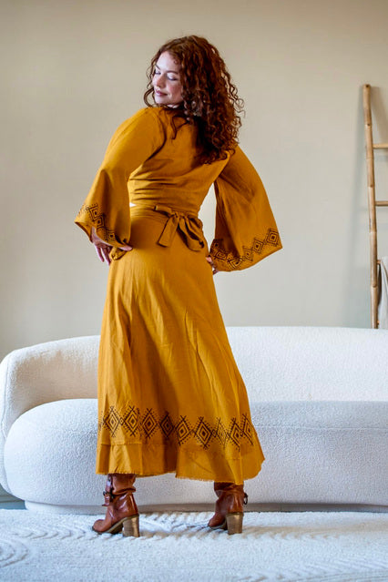 Mystic Mesa Omslagrok Oker