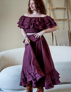 Real Gypsy Skirt Moss Green