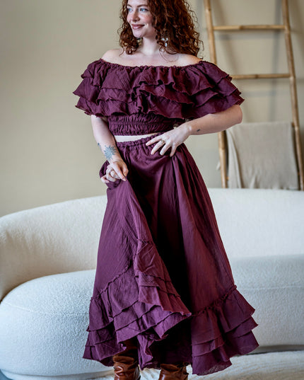 Real Gypsy Skirt Moss Green