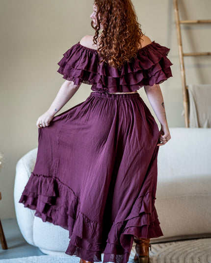 Real Gypsy Skirt Moss Green