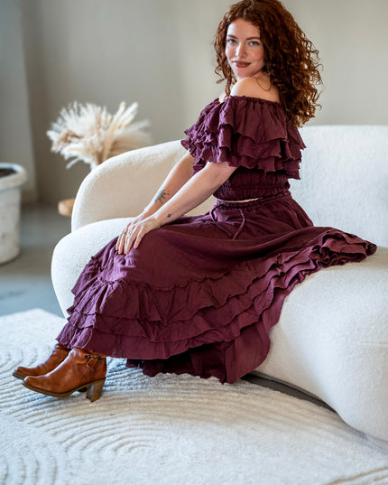 Real Gypsy Skirt Moss Green