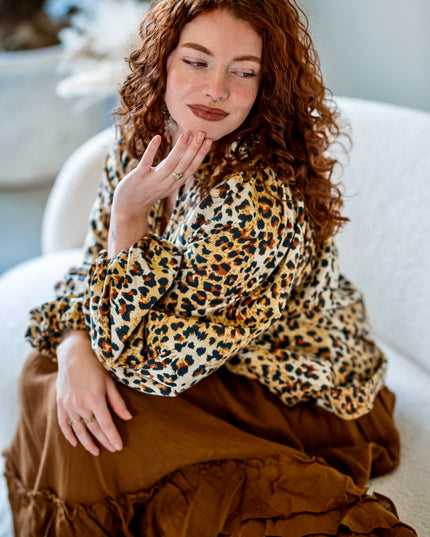 Kira Blouse Panter