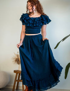 Real Gypsy Skirt Moss Green