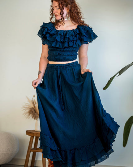 Real Gypsy Skirt Moss Green