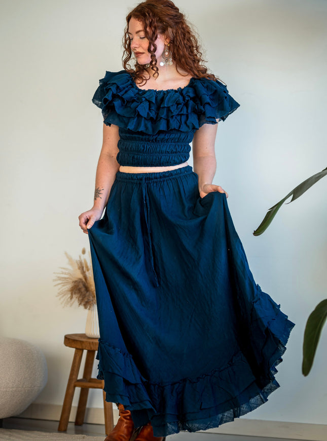 Real Gypsy Skirt Moss Green