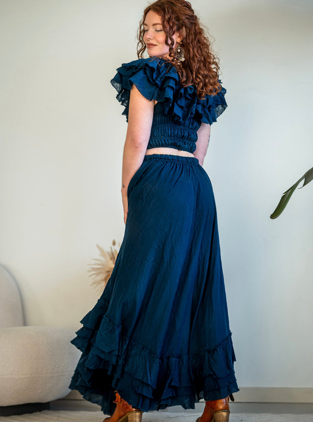 Real Gypsy Skirt Moss Green