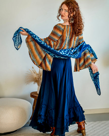 Isha Blouse Stripe