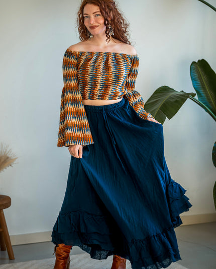 Real Gypsy Skirt Moss Green