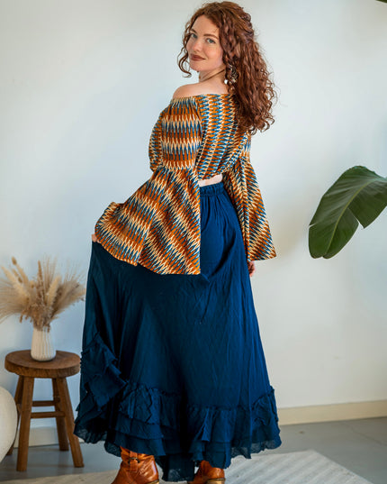 Real Gypsy Skirt Moss Green