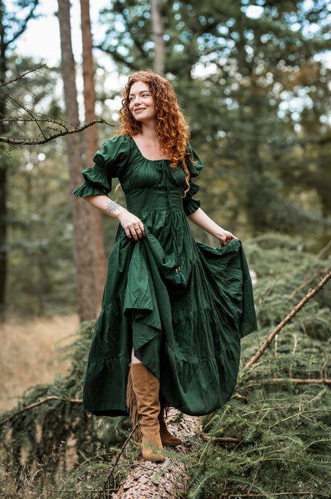 Vaiana Summer Dress Green 