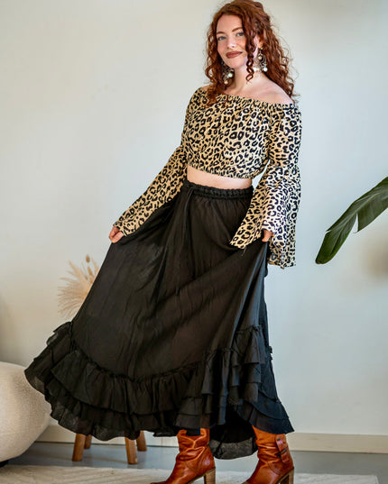 Real Gypsy Skirt Moss Green