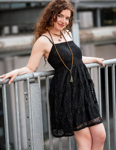 Litha Kleid kurz schwarz
