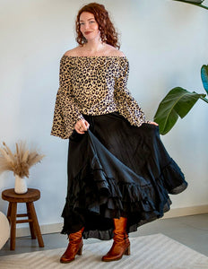 Real Gypsy Skirt Moss Green