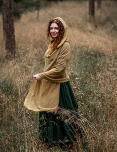 Hooded Poncho Massala