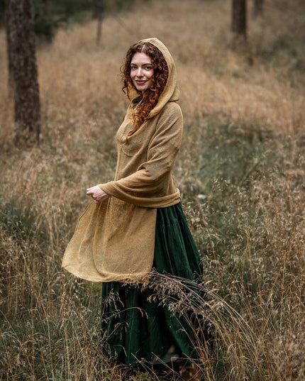 Hooded Poncho Massala
