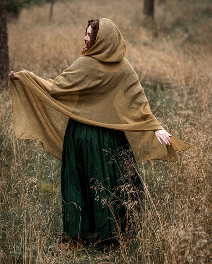 Hooded Poncho Massala