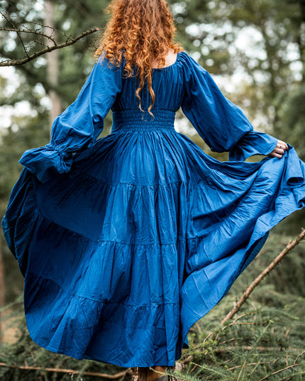 Vaiana Lange jurk blauw