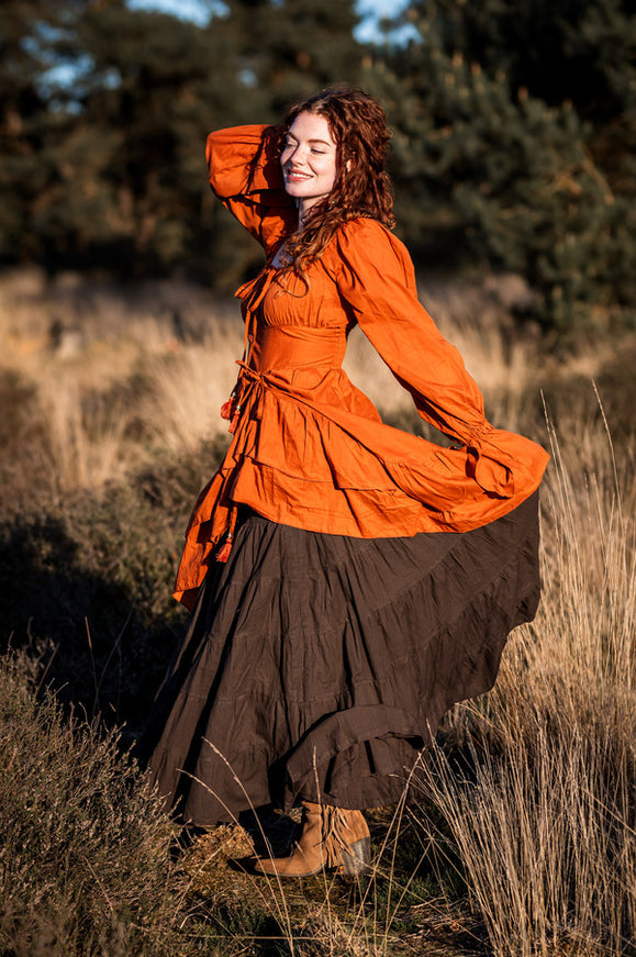 Real Gypsy Skirt Brown