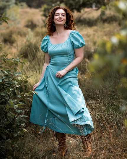 Belle Jurk Licht Blauw