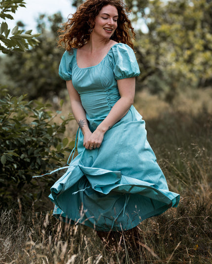 Belle Jurk Licht Blauw
