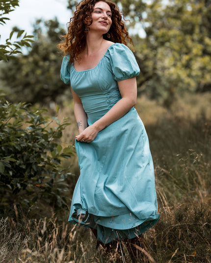 Belle Jurk Licht Blauw