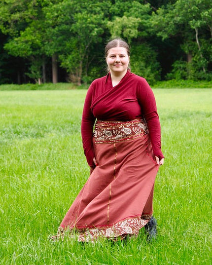 Astarte Top Bamboo/Cotton Marroon Rood