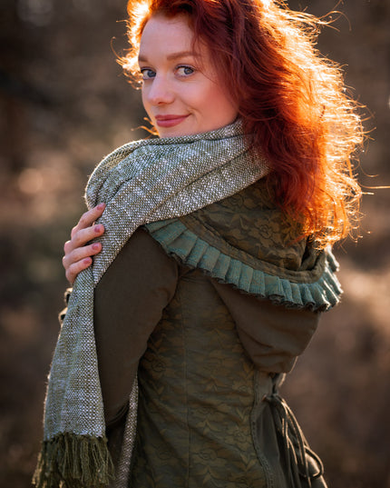 Elven Hoodie Top Groen
